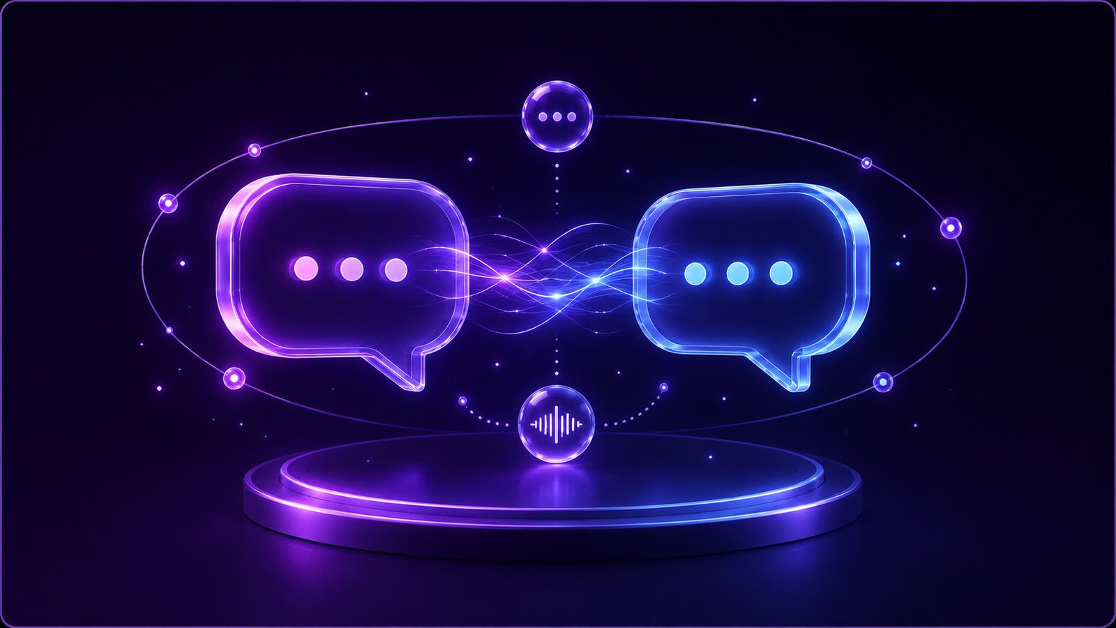 Illustration representing realistic conversations