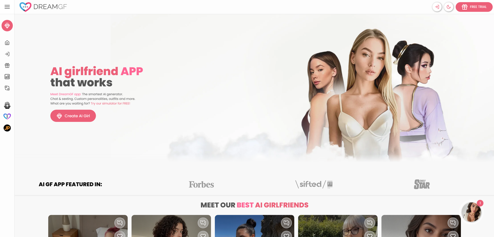 DreamGF Review  — Can This AI Companion App Deliver Meaningful Connections?